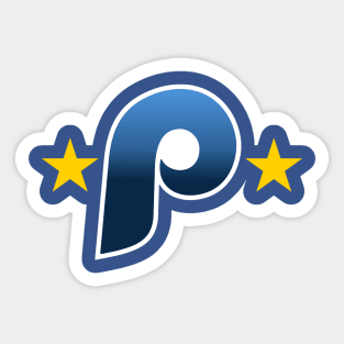 Philadelphia City Connect Alternate Phillies Baseball Sticker